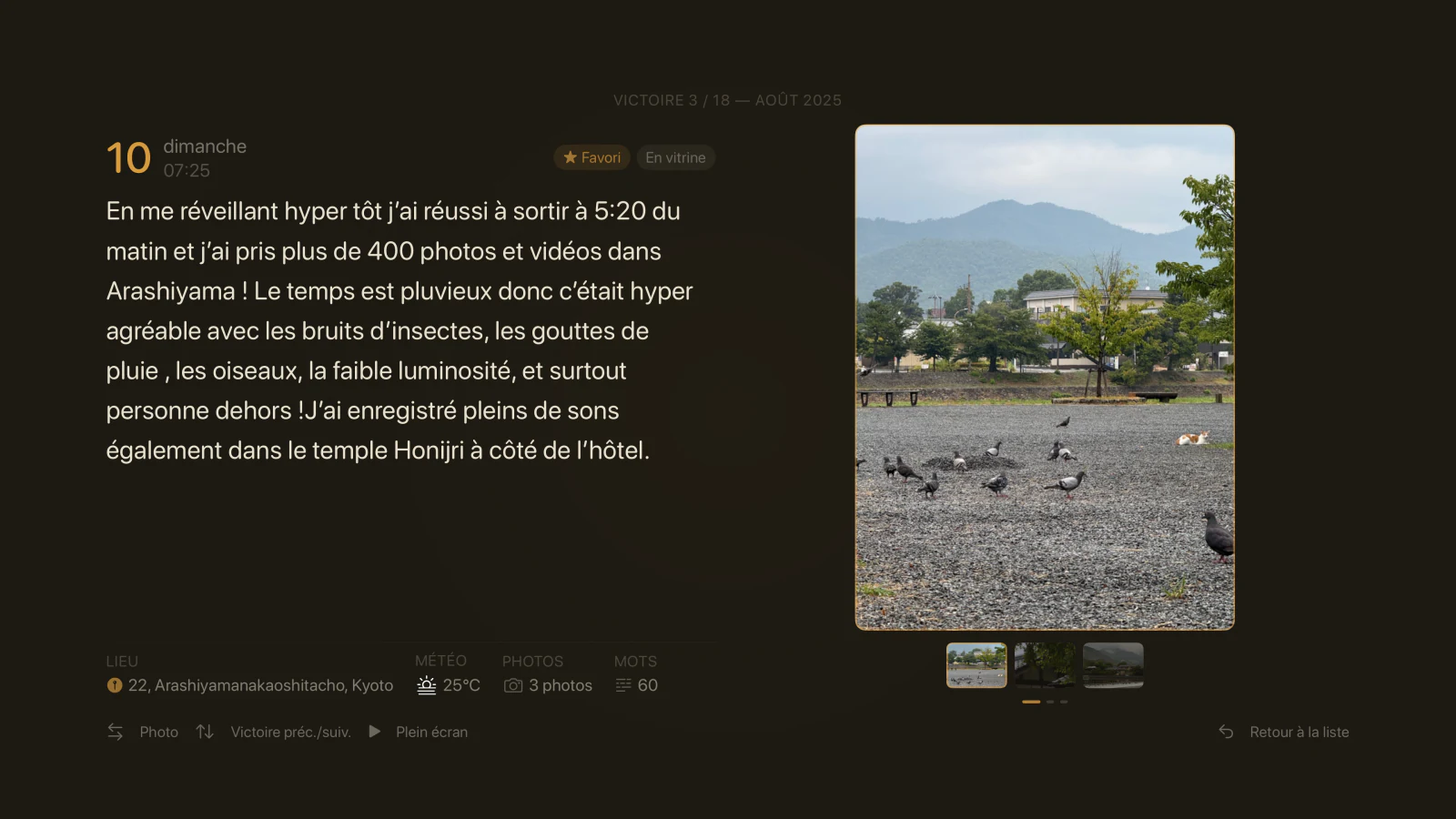 Potch on Apple TV displaying a win on the big screen